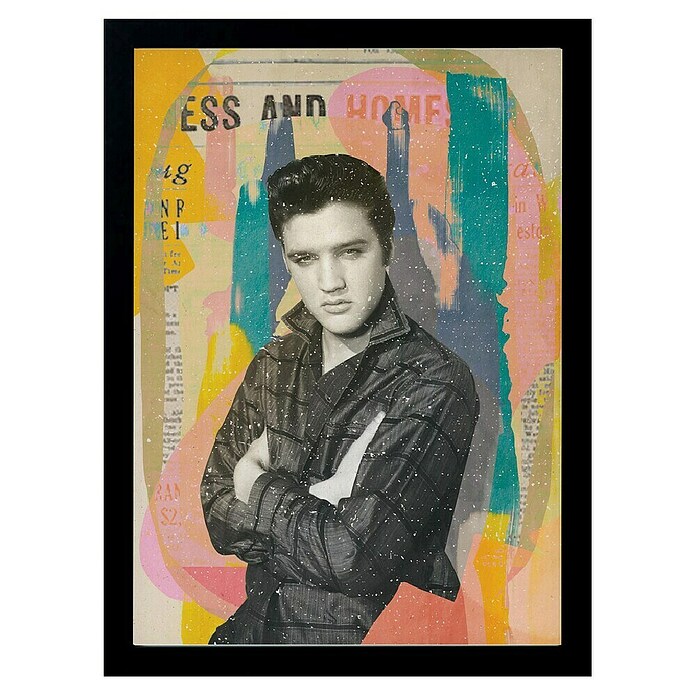 Papermoon Bild (King in the House, B x H: 40 x 50 cm, Ohne Passepartout, Rahmen Schwarz) | BAUHAUS