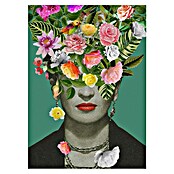 Papermoon Poster (Floral Frida, B x H: 70 x 100 cm, Mit Passepartout) | BAUHAUS
