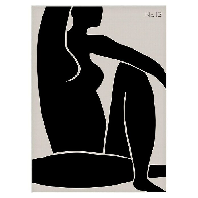 Papermoon Poster (Figure No. 12, B x H: 50 x 70 cm, Mit Passepartout) | BAUHAUS