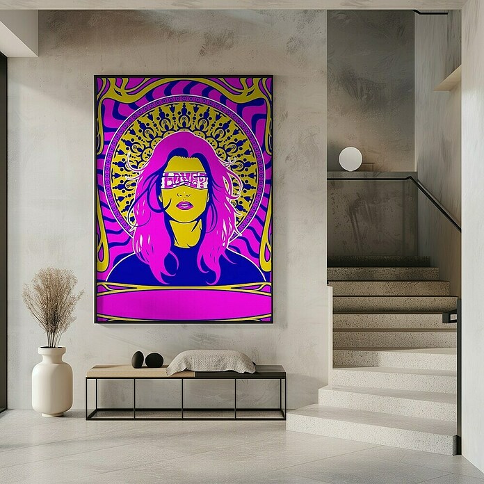 Papermoon Bild (Woman Series 1, B x H: 40 x 50 cm, Ohne Passepartout, Rahmen Schwarz) | BAUHAUS