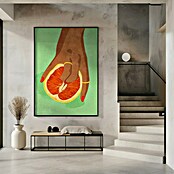 Papermoon Bild (Fruitlover, B x H: 40 x 50 cm, Mit Passepartout, Rahmen Schwarz) | BAUHAUS