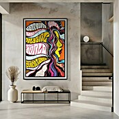 Papermoon Bild (Only Girl in World, B x H: 40 x 50 cm, Mit Passepartout, Rahmen Schwarz) | BAUHAUS