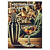Papermoon Poster (You Can Drink at 7 AM, B x H: 40 x 50 cm, Mit Passepartout) | BAUHAUS