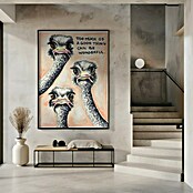 Papermoon Bild (Much of a Good Thing, B x H: 60 x 80 cm, Mit Passepartout, Rahmen Schwarz) | BAUHAUS