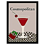 Papermoon Bild (Cosmopolitan, B x H: 80 x 110 cm, Ohne Passepartout, Rahmen Schwarz) | BAUHAUS