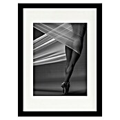 Papermoon Bild (Balance, B x H: 100 x 140 cm, Mit Passepartout, Rahmen Schwarz) | BAUHAUS