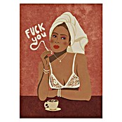 Papermoon Poster (Morning Coffee, B x H: 50 x 70 cm, Mit Passepartout) | BAUHAUS