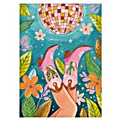 Papermoon Poster (Boots and Disco, B x H: 40 x 50 cm, Mit Passepartout) | BAUHAUS