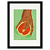 Papermoon Bild (Fruitlover, B x H: 40 x 50 cm, Mit Passepartout, Rahmen Schwarz) | BAUHAUS