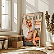 Papermoon Bild (Babes of Boubon Vol. 7, B x H: 60 x 80 cm, Ohne Passepartout, Rahmen Eiche) | BAUHAUS