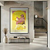 Papermoon Bild (Whisky Sour Pink Copy, B x H: 40 x 50 cm, Ohne Passepartout, Rahmen Schwarz) | BAUHAUS