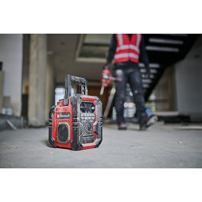 Einhell Power X-Change 18V Radio za gradilište na bateriju TE-CR 18 Li DAB+/FM/BT - Solo  (18 V, Bez akumulatora, Bluetooth) | BAUHAUS