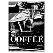 Papermoon Poster (Coffee Text, B x H: 70 x 100 cm, Mit Passepartout) | BAUHAUS