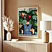 Papermoon Bild (Into the Garden, B x H: 100 x 140 cm, Mit Passepartout, Rahmen Eiche) | BAUHAUS