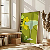 Papermoon Bild (Margarita, B x H: 70 x 100 cm, Ohne Passepartout, Rahmen Eiche) | BAUHAUS