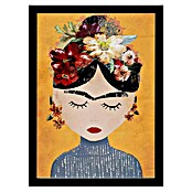 Papermoon Bild (Treechild Frida Gelb, B x H: 50 x 70 cm, Ohne Passepartout, Rahmen Schwarz) | BAUHAUS