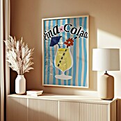 Papermoon Bild (Pina Colada, B x H: 70 x 100 cm, Ohne Passepartout, Rahmen Eiche) | BAUHAUS