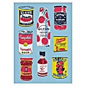 Papermoon Poster (Canned Tomatoes, B x H: 50 x 70 cm, Mit Passepartout) | BAUHAUS