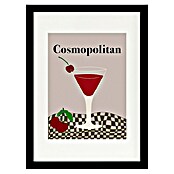 Papermoon Bild (Cosmopolitan, B x H: 40 x 50 cm, Mit Passepartout, Rahmen Schwarz) | BAUHAUS