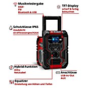 Einhell Power X-Change 18V Akku-Baustellenradio TE-CR 18 Li DAB+/FM/BT - Solo (18 V, Ohne Akku, Bluetooth) | BAUHAUS