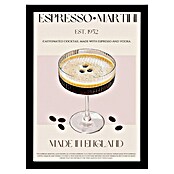 Papermoon Bild (Coffee Delighta, B x H: 40 x 50 cm, Ohne Passepartout, Rahmen Schwarz) | BAUHAUS