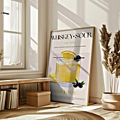 Papermoon Bild (Peru Whisky Bliss, B x H: 100 x 140 cm, Mit Passepartout, Rahmen Eiche) | BAUHAUS