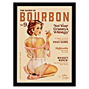 Papermoon Bild (Babes of Boubon Vol. 9, B x H: 80 x 110 cm, Ohne Passepartout, Rahmen Schwarz) | BAUHAUS