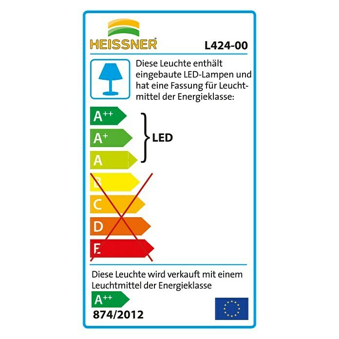 Heissner LED-Spot (Warmweiß, Silber)