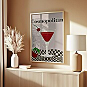 Papermoon Bild (Cosmopolitan, B x H: 40 x 50 cm, Mit Passepartout, Rahmen Eiche) | BAUHAUS