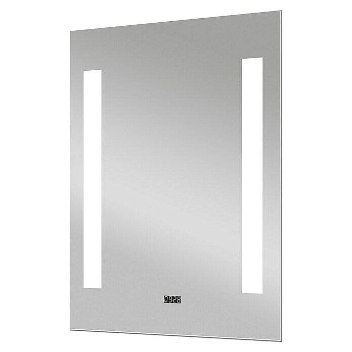 LED-Lichtspiegel Crystal Creek (50 x 70 cm, Mit Kippschalter)
