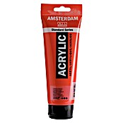 Talens Amsterdam Pintura acrílica Standard (Rojo pyprole, 250 ml, Brillante)