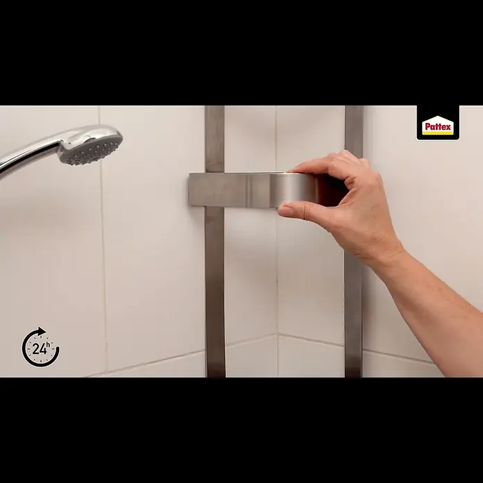Pattex Kleben statt Bohren Montagekleber Kristallklar - 90 g, Tube, Lösemittelfrei - #Pattex Kleben statt Bohren Kristallklar | 90g | #Anwendungsvideo