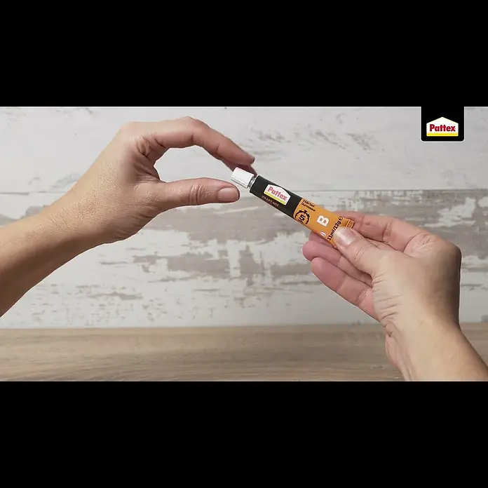 Pattex Kraft-Mix 2-Komponenten-Kleber Extrem Schnell - 2 Stk., 12 g - #Pattex Kraft Mix Extrem Schnell | 24g | #Anwendungsvideo