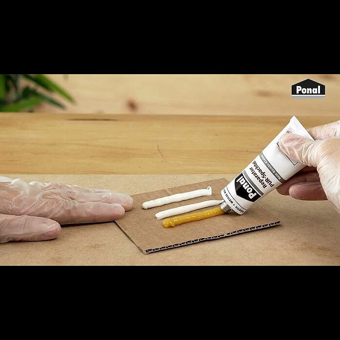 Ponal Spezialkleber Reparatur-PUR-Spachtel (Beige, 177 g) | BAUHAUS