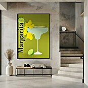 Papermoon Bild (Margarita, B x H: 50 x 70 cm, Mit Passepartout, Rahmen Schwarz) | BAUHAUS