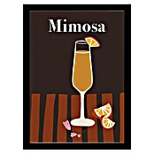 Papermoon Bild (Mimosa, B x H: 80 x 110 cm, Ohne Passepartout, Rahmen Schwarz) | BAUHAUS
