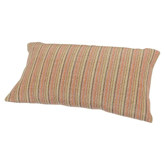 SENSUM Kissen - Bunt, L x B: 65 x 30 cm - Dekoratives rechteckiges Kissen mit mehrfarbigem Streifenmuster, das jedem Raum einen Hauch von Textur und Stil verleiht.