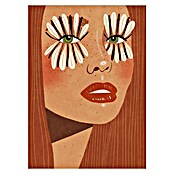 Papermoon Poster (Flower Eyes, B x H: 40 x 50 cm, Mit Passepartout) | BAUHAUS