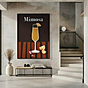 Papermoon Bild (Mimosa, B x H: 80 x 110 cm, Ohne Passepartout, Rahmen Schwarz) | BAUHAUS