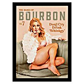 Papermoon Bild (Babes of Boubon Vol. 7, B x H: 40 x 50 cm, Ohne Passepartout, Rahmen Schwarz) | BAUHAUS