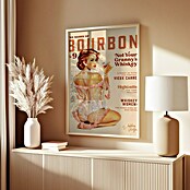 Papermoon Bild (Babes of Boubon Vol. 9, B x H: 70 x 100 cm, Ohne Passepartout, Rahmen Eiche) | BAUHAUS