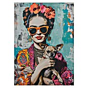 Papermoon Poster (Frida Chihuahua, B x H: 70 x 100 cm, Mit Passepartout) | BAUHAUS