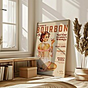 Papermoon Bild (Babes of Boubon Vol. 9, B x H: 70 x 100 cm, Ohne Passepartout, Rahmen Eiche) | BAUHAUS
