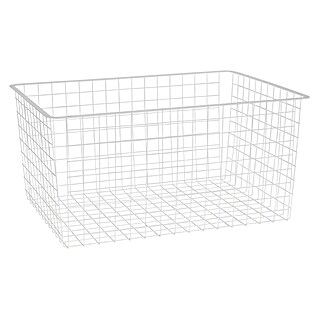 Elfa Classic by Elfa Cesto de alambre (L x An x Al: 40 x 60 x 28 cm, Blanco)