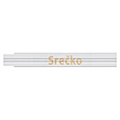 Heka Zložljivi meter  (Dolžina: 2 m, Bela, Natis: Srečko) | Zložljivi metri | Merilna orodja | Orodja in stroji | Izdelki | BAUHAUS