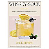 Papermoon Poster (Peru Whisky Bliss, B x H: 70 x 100 cm, Mit Passepartout) | BAUHAUS