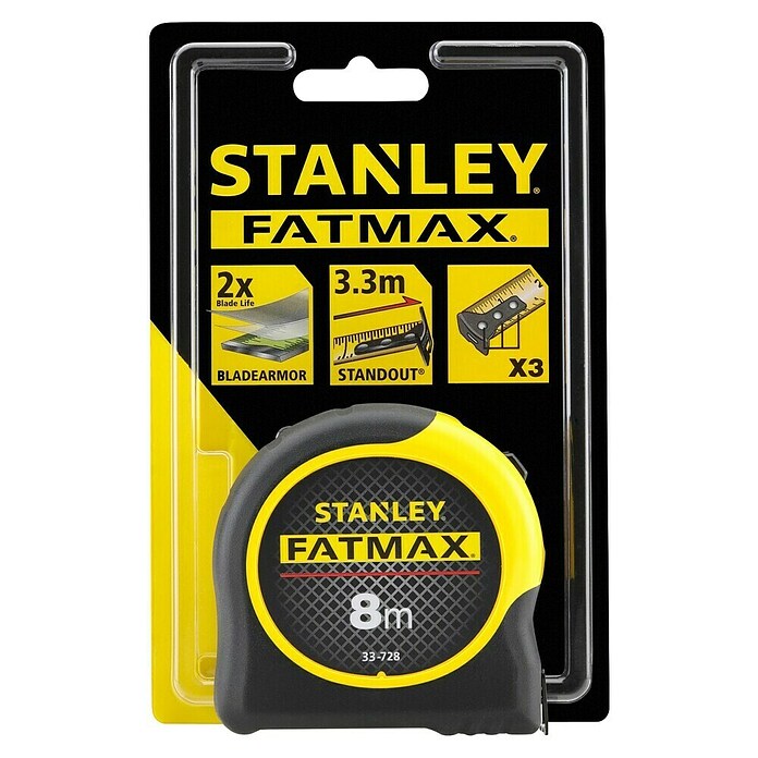 Stanley FatMax Rolmaat (8 m) | BAUHAUS