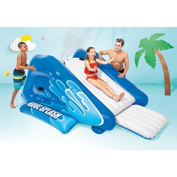 Intex Vodeni tobogan Kool Splash  (Plava) | BAUHAUS