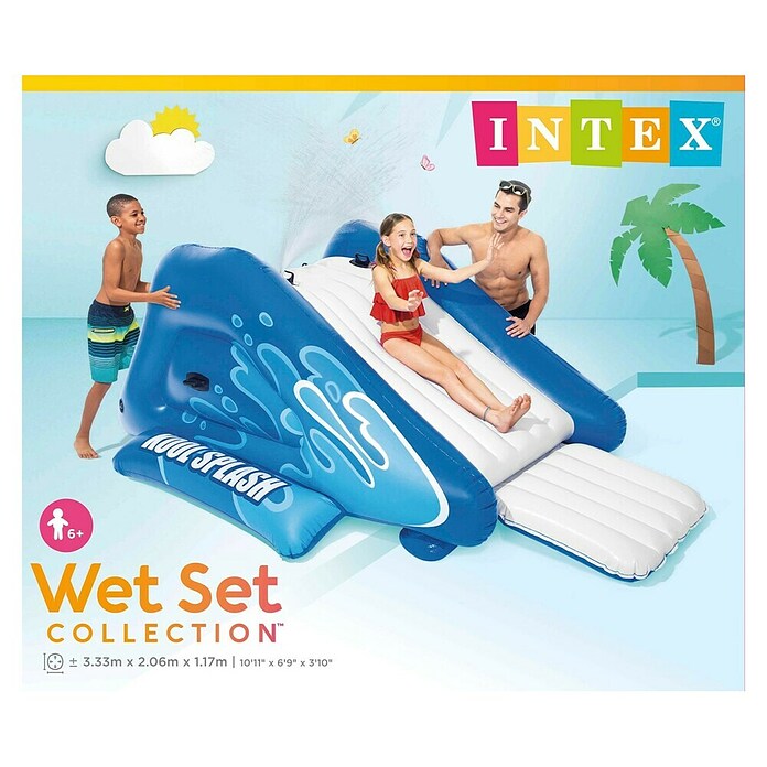 Intex Vodni tobogan Kool Splash  (Modra) | 8308 - Aufblasartikel | ICIC - Pools / Whirlpools Zubehör | ICI - Pools & Zubehör | IC - Freizeit im Garten | I - Stadtgarten | BAUHAUS