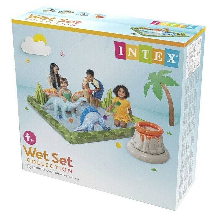 Intex Dječji bazen Jurassic Adventure  (201 x 36 x 201 cm) | BAUHAUS